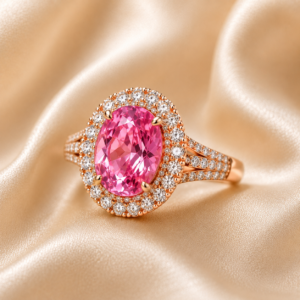 Pink Sapphire Cocktail Ring